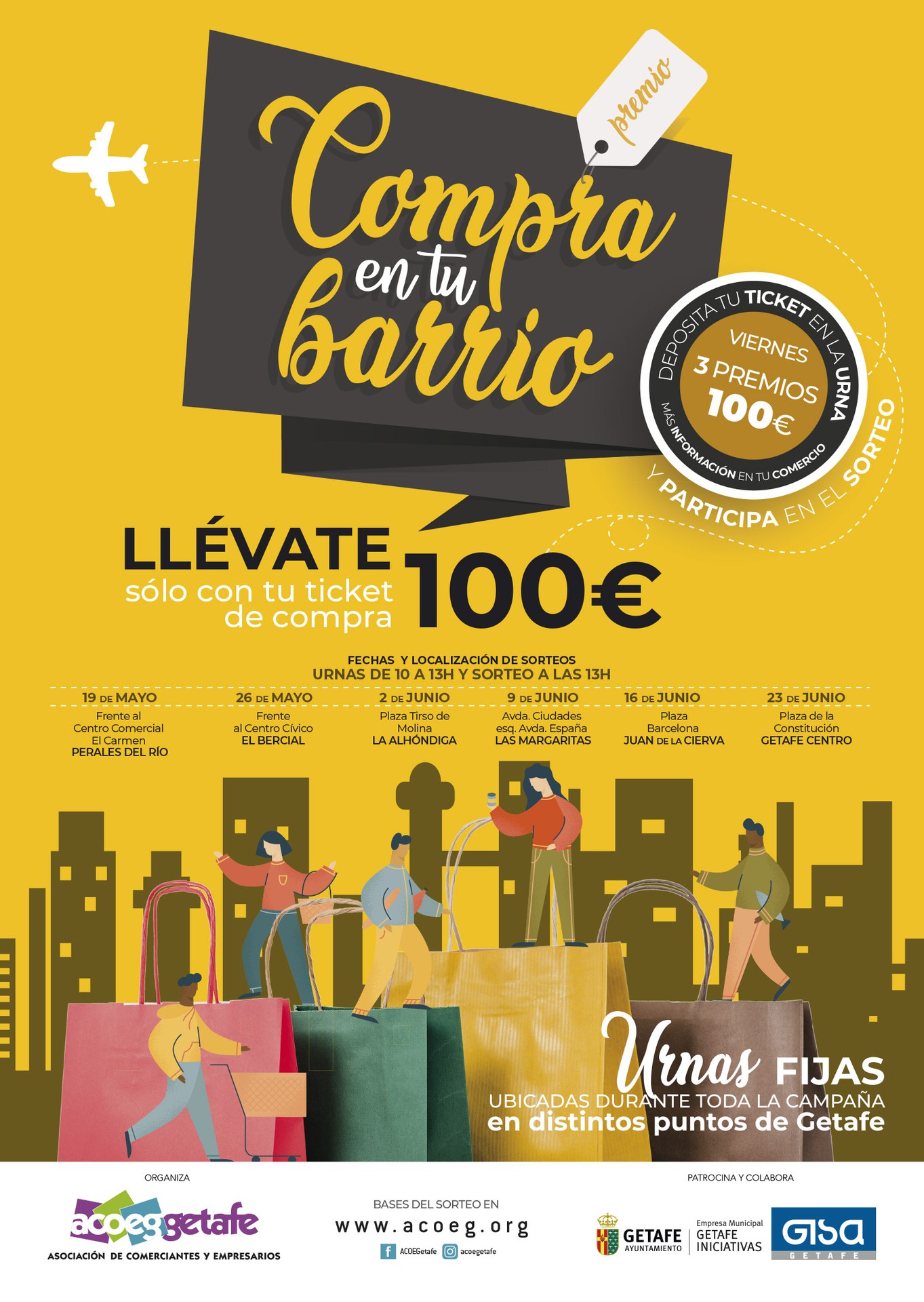 Cartel Compra en tu Barrio